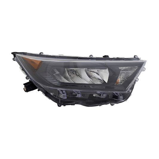 Silvin Derecho Toyota Rav4 Luz Ambar LED Manual Fondo Negro No Hibrida 2019 2022