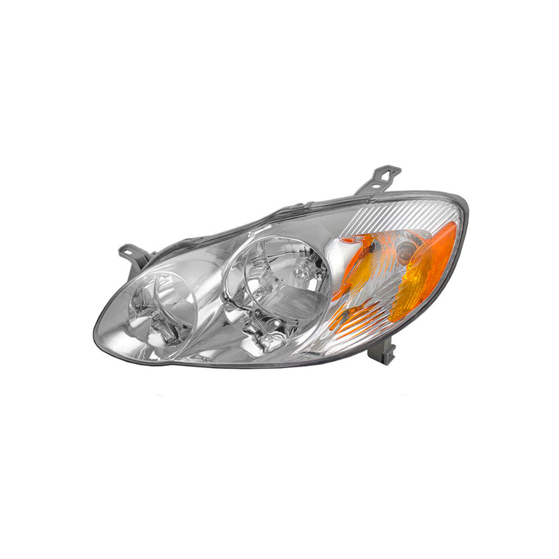 Silvin Izquierdo Toyota Corolla Luz Ambar Fondo Cromado 2003 2008