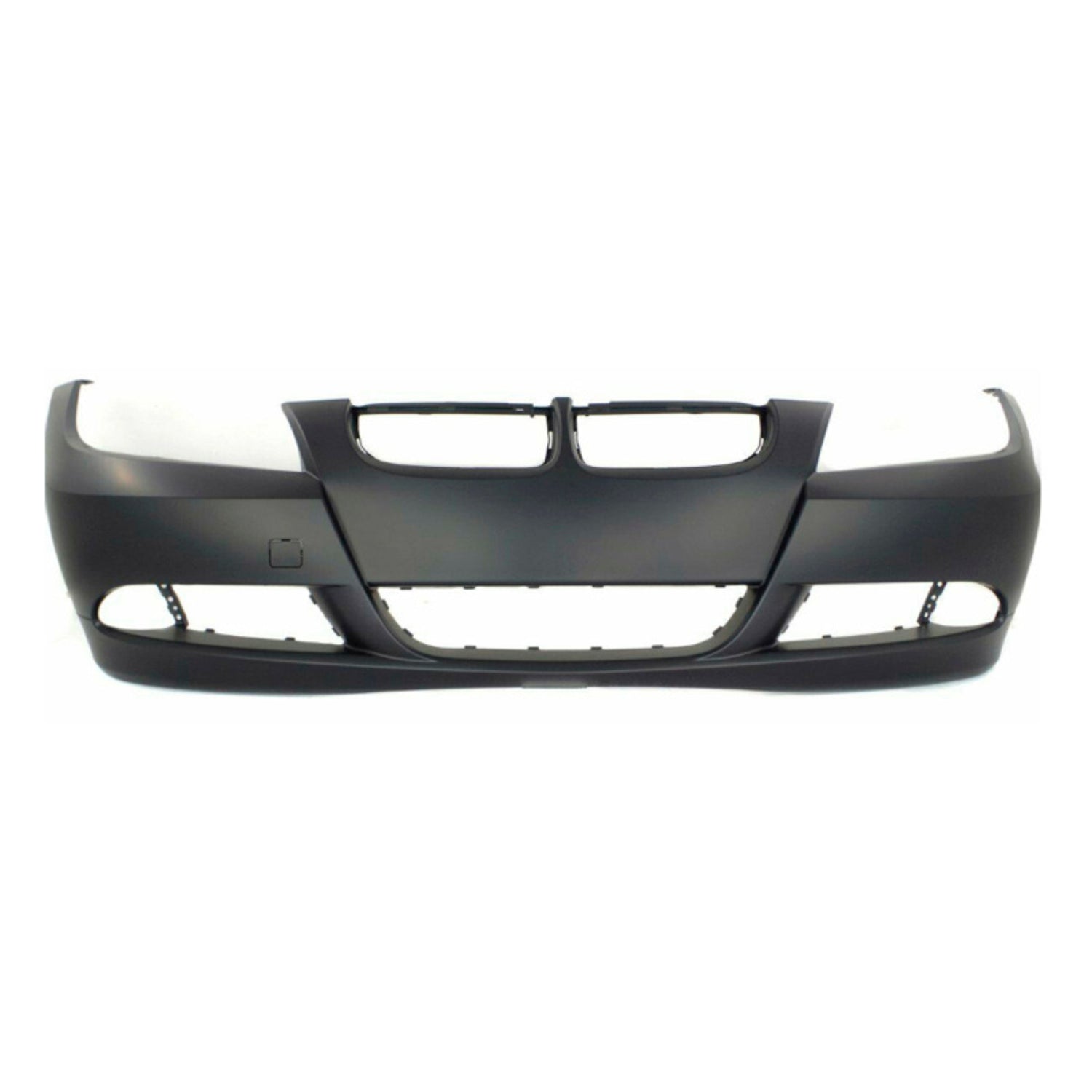 Bumper delantero nuevo y de alta calidad para BMW Serie 3 E90 Sedan, compatible con las versiones 323i, 325i, 328i, 330i y 335i de los años 2006, 2007 y 2008. Fabricado en material resistente tipo OEM para garantizar ajuste perfecto, alineación correcta y máxima durabilidad.