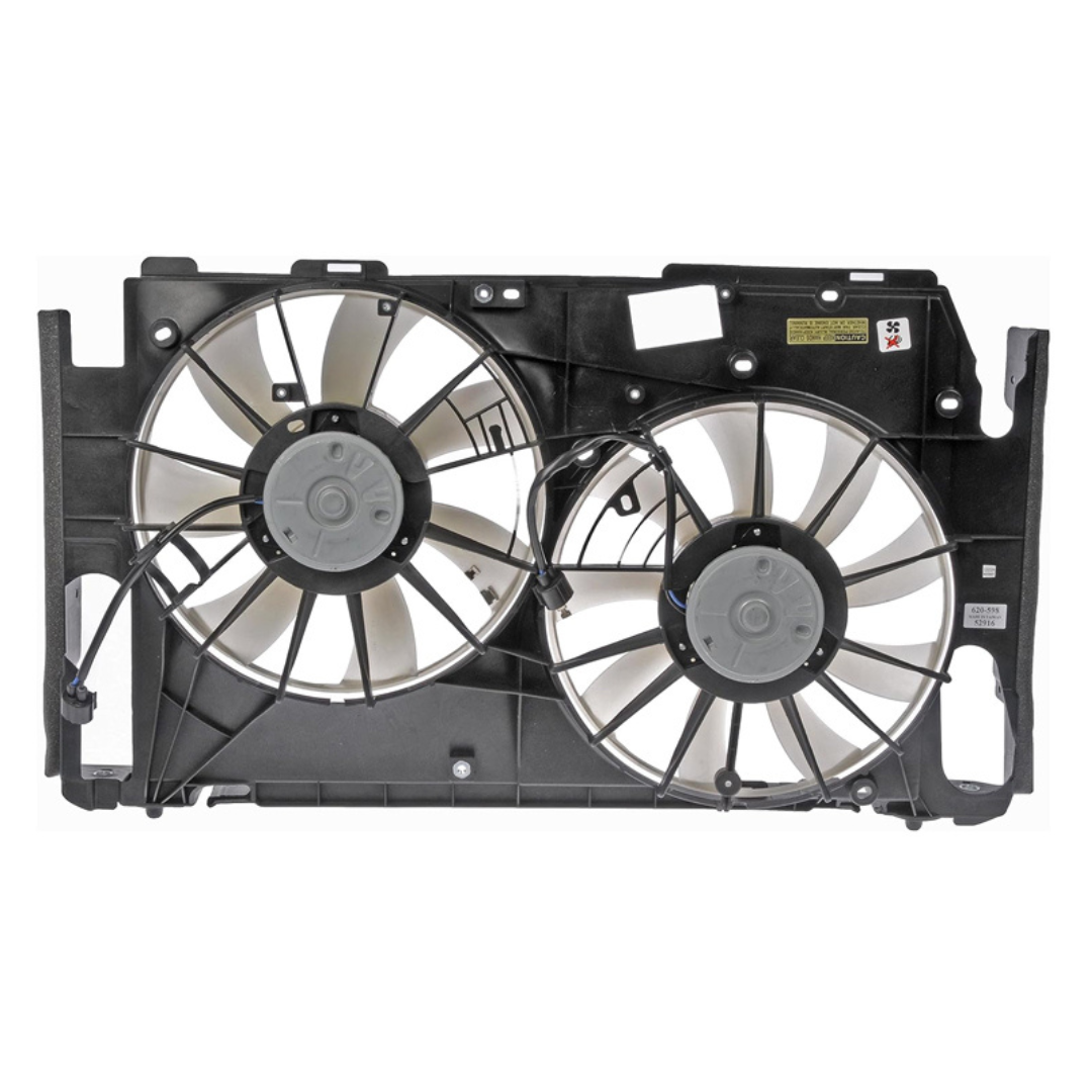 Ventilador de Radiador y AC Toyota Rav4 3.5L V6 Japan built w/o tow package 2006 2011